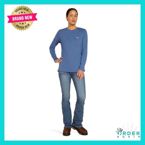 Reflective Flag Graphic Tee Workwear Essential Performance Fabric - Picture 4 of 7